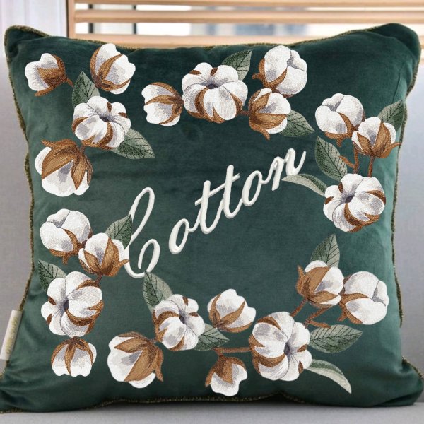 Cotton in the art surface technique machine embroidery design set