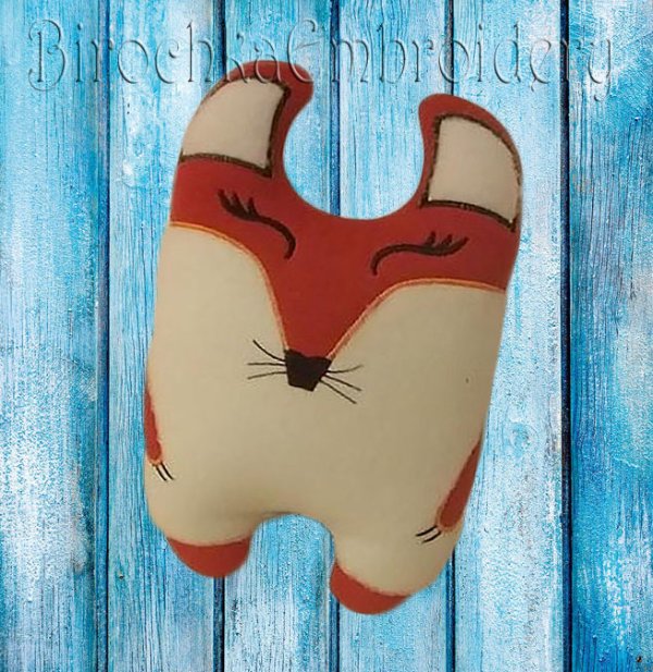 Fox Baby Soft Toy Machine embroidery design