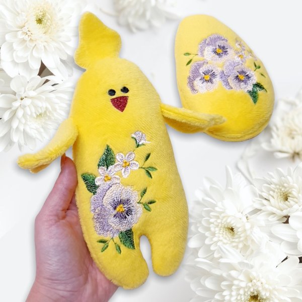 Easter Soft Toys Machine embroidery design In The Hoop Project Machine Embroidery Patterns ITH embro
