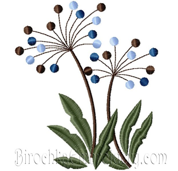 Machine Embroidery Design Flower Pattern