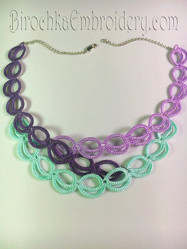 Free Standling Lace Jewelry Tatting