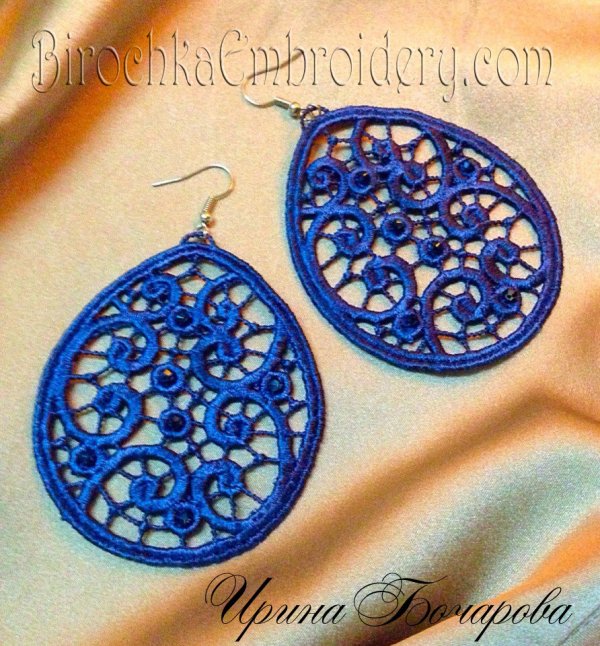 Free Standing Lace Earrings