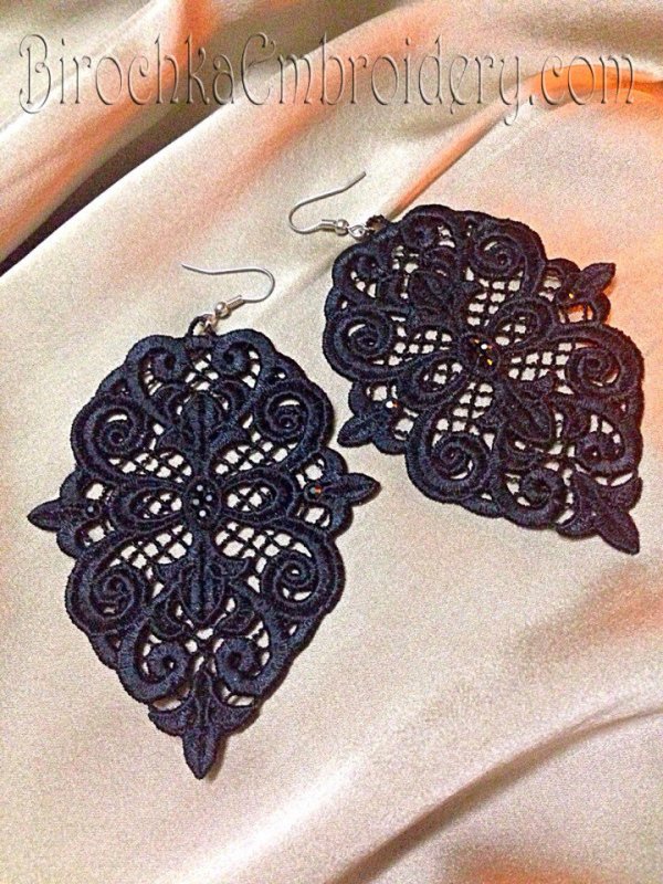 Free Standing Lace Earrings